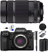 Fujifilm X-H2S Mirrorless Camera with Fujinon XF70-300mm f/4-5.6 LM OIS WR Lens, Extra NP-W235 Lithium-Ion Battery, Ultimaxx Cleaning Kit, Monopod - Travel Bundle - NJ Accessory/Buy Direct & Save