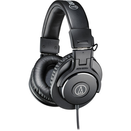 Audio-Technica ATH-M30x Closed-Back Monitor Headphones (Black) - NJ Accessory/Buy Direct & Save