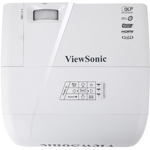 ViewSonic PJD6552LWS 3200L LightStream WXGA Networkable Short-Throw Projector (White) - NJ Accessory/Buy Direct & Save