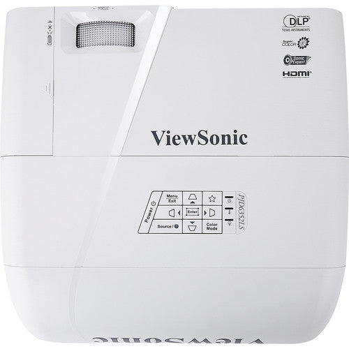 ViewSonic PJD6352LS 3200L LightStream XGA Networkable Short-Throw Projector (White) - NJ Accessory/Buy Direct & Save