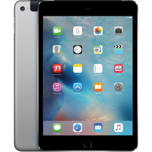 Apple 128GB iPad mini 4 (Wi-Fi + 4G LTE, Space Gray) - NJ Accessory/Buy Direct & Save