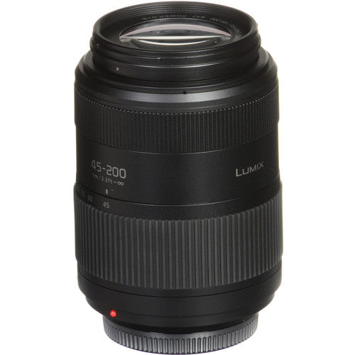 Panasonic 45-200mm f/4.0-5.6 II Lumix G Vario Lens for Mirrorless Micro Four Thirds Mount - NJ Accessory/Buy Direct & Save