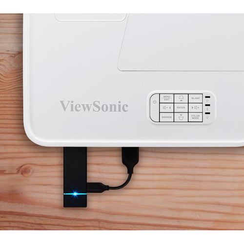 ViewSonic PS501W 3500-Lumen WXGA Short-Throw DLP Projector - NJ Accessory/Buy Direct & Save