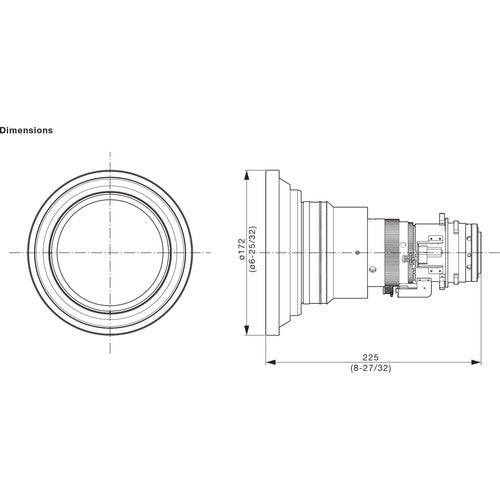 Panasonic 0.6-0.81 Zoom Lens for 1DLP Projector - NJ Accessory/Buy Direct & Save