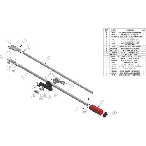 Matthews Junior Boom (5.6-10') - NJ Accessory/Buy Direct & Save