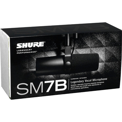 Shure SM7B Vocal Microphone (Gray) - NJ Accessory/Buy Direct & Save