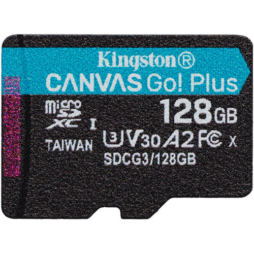 Kingston Canvas Go! Plus UHS-I microSDXC Memory Card with SD Adapter - NJ Accessory/Buy Direct & Save