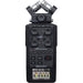 Zoom H6 All Black 6-Input / 6-Track Portable Handy Recorder with Single Mic Capsule (Black) - NJ Accessory/Buy Direct & Save