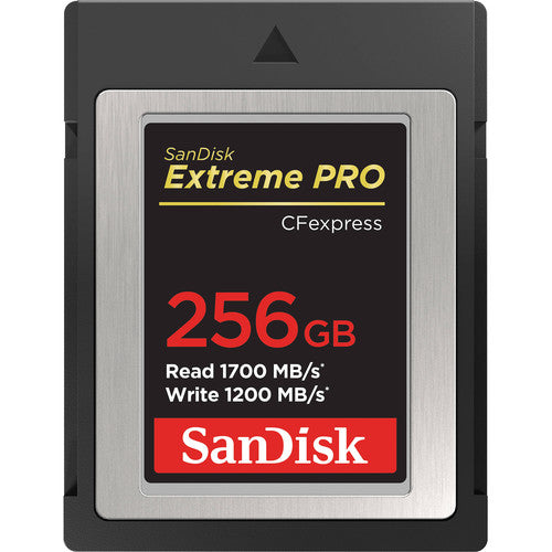 SanDisk 256GB Extreme PRO CFexpress Card Type B - NJ Accessory/Buy Direct & Save