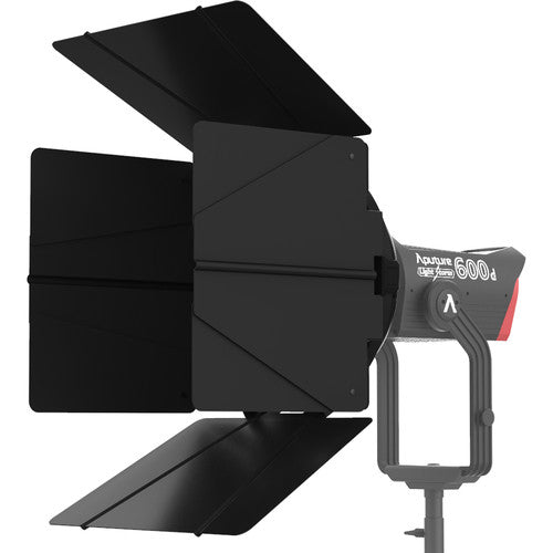 Aputure F10 Barndoors for LS 600d Fresnel Attachment - NJ Accessory/Buy Direct & Save