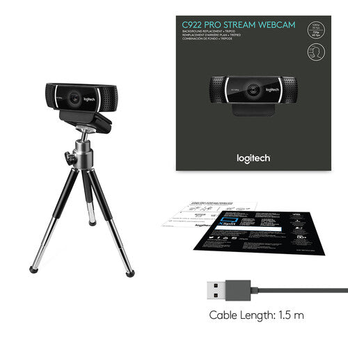 Logitech C922 Pro Stream Webcam - NJ Accessory/Buy Direct & Save