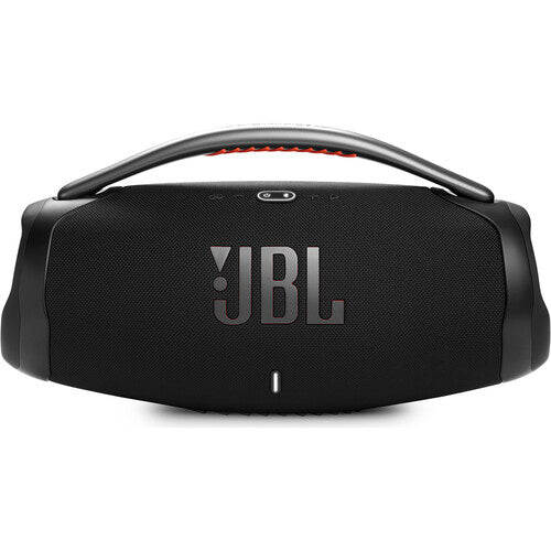 JBL Boombox 3 Black Portable Bluetooth Speaker with Massive Sound, Deepest Bass, IPX7 Waterproof, 24H Playtime, PartyBoost - NJ Accessory/Buy Direct & Save