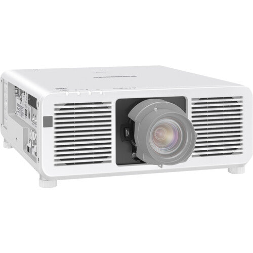 Panasonic PT-REQ10LWU 10,000-Lumen WQUXGA Quad Pixel Drive Laser Projector (White, No Lens) - NJ Accessory/Buy Direct & Save