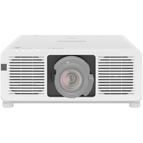 Panasonic PT-REQ10LWU 10,000-Lumen WQUXGA Quad Pixel Drive Laser Projector (White, No Lens) - NJ Accessory/Buy Direct & Save