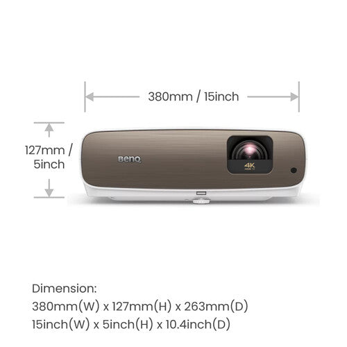 BenQ HT3560 2200-Lumen 4K UHD HDR DLP Home Theater Projector - NJ Accessory/Buy Direct & Save