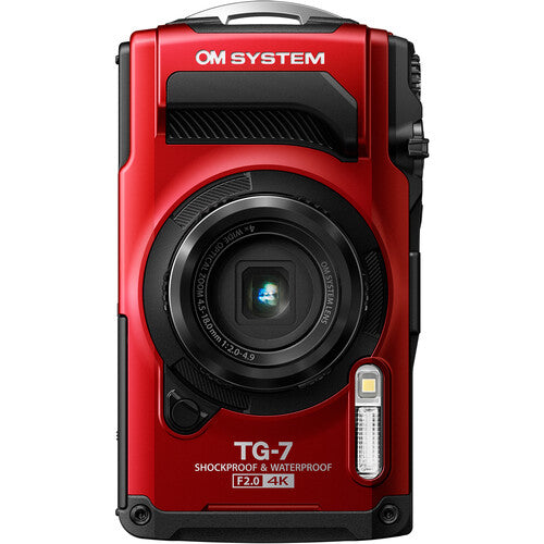 Olympus OM SYSTEM Tough TG-7 Digital Camera Premium Bundle - NJ Accessory/Buy Direct & Save