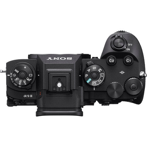 Sony Alpha a9 III Mirrorless Camera - 24.6MP Full Frame Global Shutter (ILCE-9M3), + Sony FE 24-70mm Lens, 2 X 64GB Memory Card, Filter Kit, Bag,  2 X NP-FZ100 Compatible Battery + MORE - NJ Accessory/Buy Direct & Save