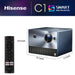 Hisense Cube C1 1600-Lumen UHD 4K Laser Smart Home Theater and Gaming Projector - NJ Accessory/Buy Direct & Save