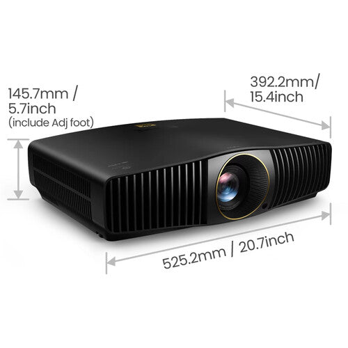 BenQ W5800 2600-Lumen UHD 4K Laser DLP Home Cinema Projector - NJ Accessory/Buy Direct & Save