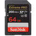 SanDisk 64GB Extreme PRO UHS-I SDXC Memory Card - NJ Accessory/Buy Direct & Save