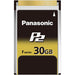 Panasonic F Series 30GB P2 Memory Card, 1.2 Gbps Transfer Rate #AJ-P2E030FG - NJ Accessory/Buy Direct & Save