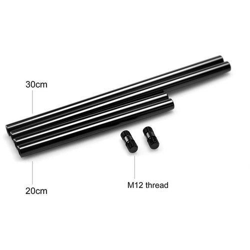 SmallRig Threaded 15mm Aluminum Rod Pack with Connectors - NJ Accessory/Buy Direct & Save