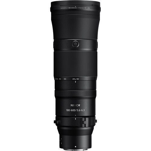 Nikon Z 180-600mm f/5.6-6.3 VR Lens + Tripod +  LED Light Accessory Bundle - NJ Accessory/Buy Direct & Save