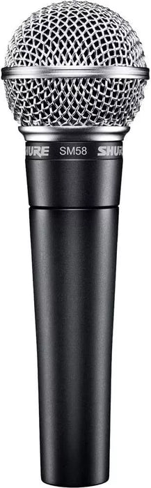 Shure SM58 Pro XLR Dynamic Microphone - Professional Studio & Live Performance Cardioid Mic for Vocals, Podcasting, and Recording (SM58-LC) - NJ Accessory/Buy Direct & Save