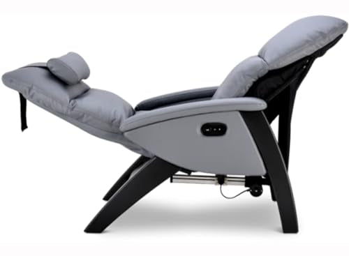 Svago Lite 2 SV210 Dual Power Infinite Position Zero Anti Gravity Recliner Chair with Heat and Air Massage - Black