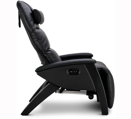 Svago Lite 2 SV210 Dual Power Infinite Position Zero Anti Gravity Recliner Chair with Heat and Air Massage - Black