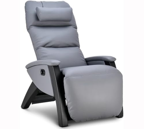 Svago Lite 2 SV210 Dual Power Infinite Position Zero Anti Gravity Recliner Chair with Heat and Air Massage - Black