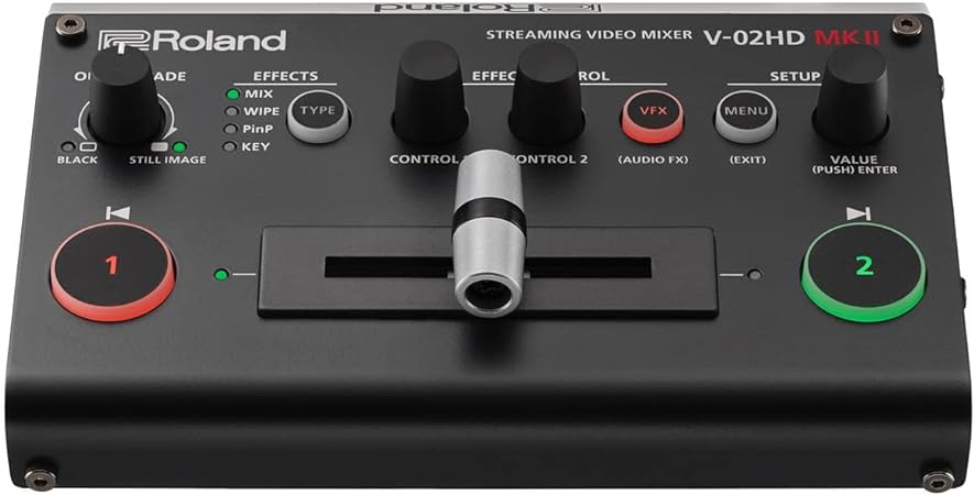 Roland V-02HD MK II Multi-Format Video Mixer with Streaming (Copy) - NJ Accessory/Buy Direct & Save