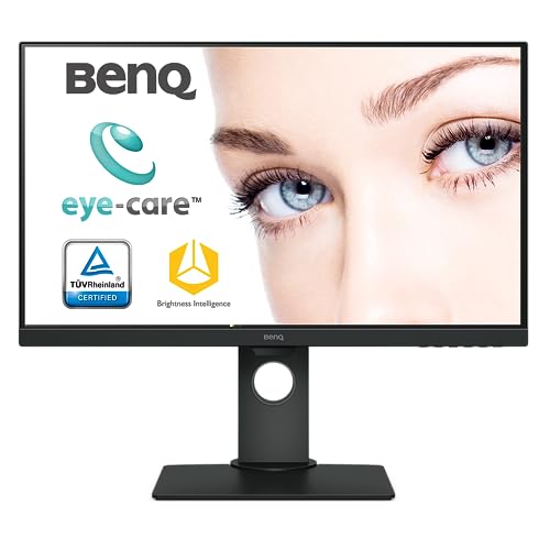 BenQ GW2485TC Office Monitor 24" 1080p | Coding Mode | IPS | Eye-Care Tech | Adaptive Brightness | Height and Tilt screen | Speakers | Noice-Cancelling Mic | Daisy Chain | DisplayPort | HDMI | USB-C