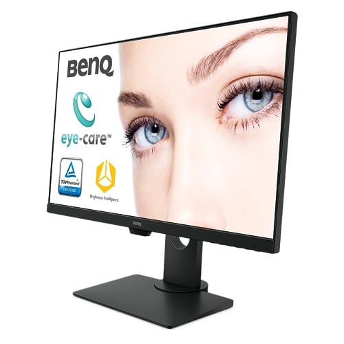 BenQ GW2485TC Office Monitor 24" 1080p | Coding Mode | IPS | Eye-Care Tech | Adaptive Brightness | Height and Tilt screen | Speakers | Noice-Cancelling Mic | Daisy Chain | DisplayPort | HDMI | USB-C