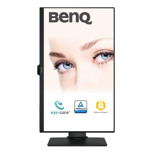 BenQ GW2485TC Office Monitor 24" 1080p | Coding Mode | IPS | Eye-Care Tech | Adaptive Brightness | Height and Tilt screen | Speakers | Noice-Cancelling Mic | Daisy Chain | DisplayPort | HDMI | USB-C