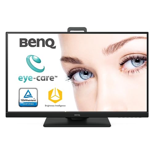 BenQ GW2485TC Office Monitor 24" 1080p | Coding Mode | IPS | Eye-Care Tech | Adaptive Brightness | Height and Tilt screen | Speakers | Noice-Cancelling Mic | Daisy Chain | DisplayPort | HDMI | USB-C