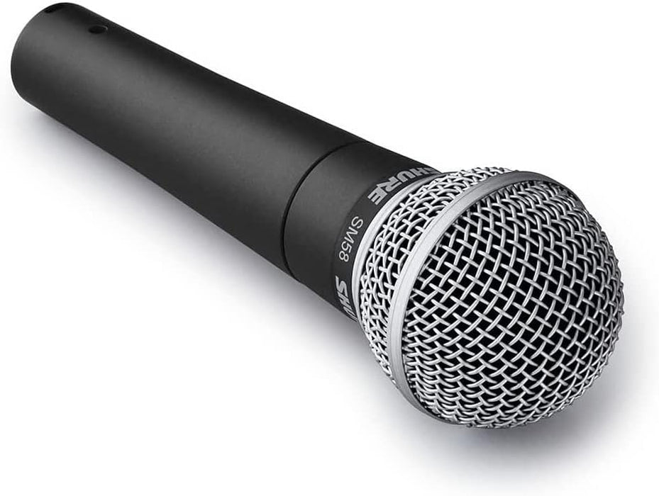 Shure SM58 Pro XLR Dynamic Microphone - Professional Studio & Live Performance Cardioid Mic for Vocals, Podcasting, and Recording (SM58-LC) - NJ Accessory/Buy Direct & Save