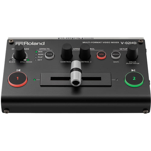 Roland V-02HD PAC1 Video Mixer Bundle - NJ Accessory/Buy Direct & Save