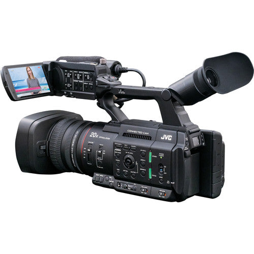 JVC GY-HC500USPCU Handheld Connected Cam 1" 4K Professional Camcorder - NJ Accessory/Buy Direct & Save