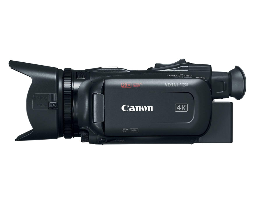 Canon VIXIA HF G50 4K30P Camcorder, Black