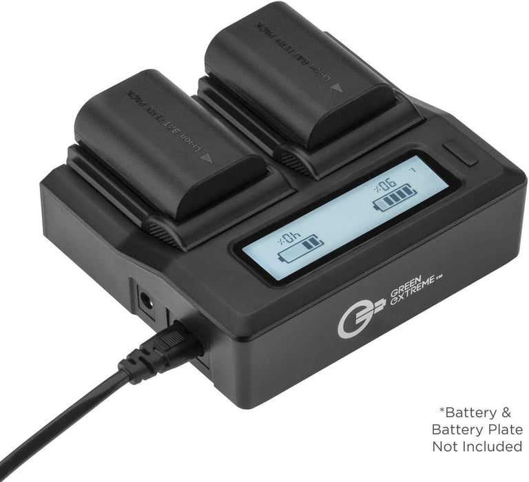 Green Extreme 2 Pack DMW-BLK22 Battery and Dual Charger Kit (7.2V, 2250mAh) - NJ Accessory/Buy Direct & Save