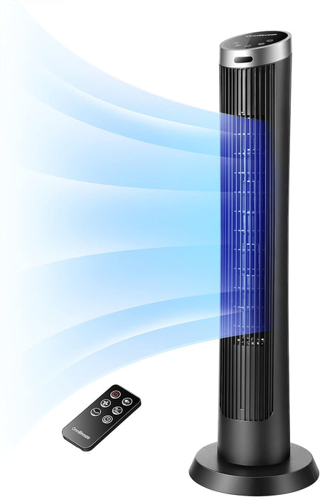 NJA Tower Fan with Remote Control 3 Speeds - NJ Accessory/Buy Direct & Save