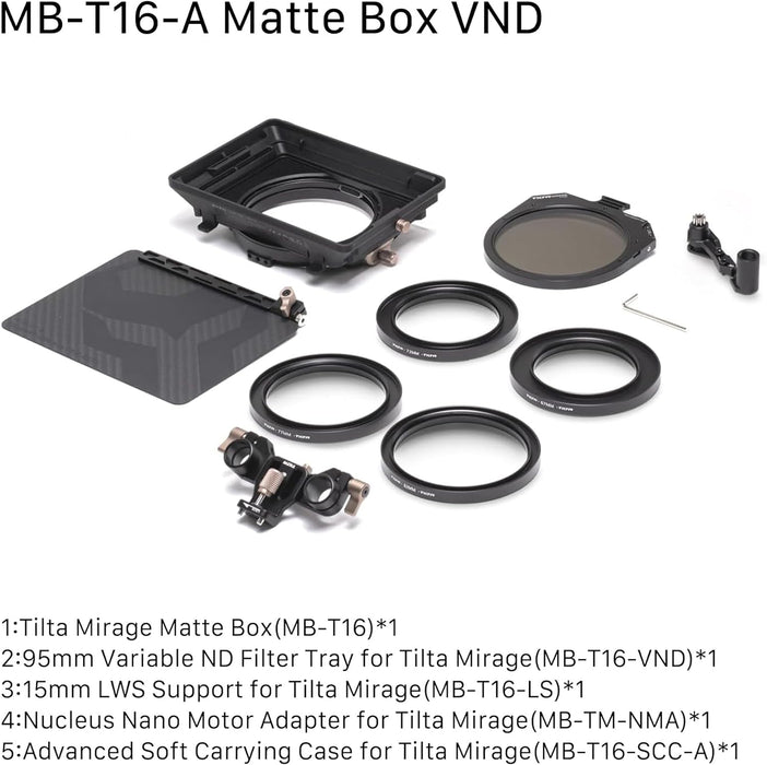 Tilta Mirage Matte Box VND Kit - NJ Accessory/Buy Direct & Save