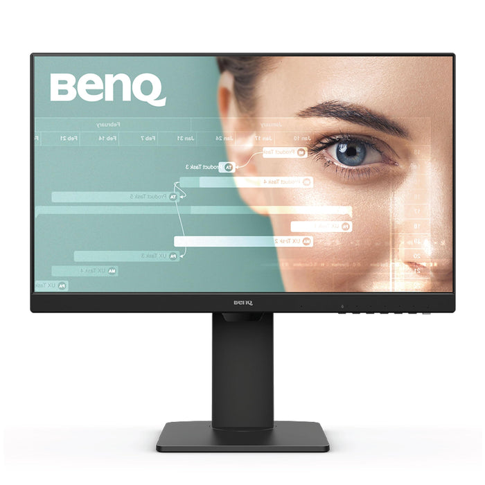 BenQ GW2485TC Office Monitor 24" 1080p | Coding Mode | IPS | Eye-Care Tech | Adaptive Brightness | Height and Tilt screen | Speakers | Noice-Cancelling Mic | Daisy Chain | DisplayPort | HDMI | USB-C