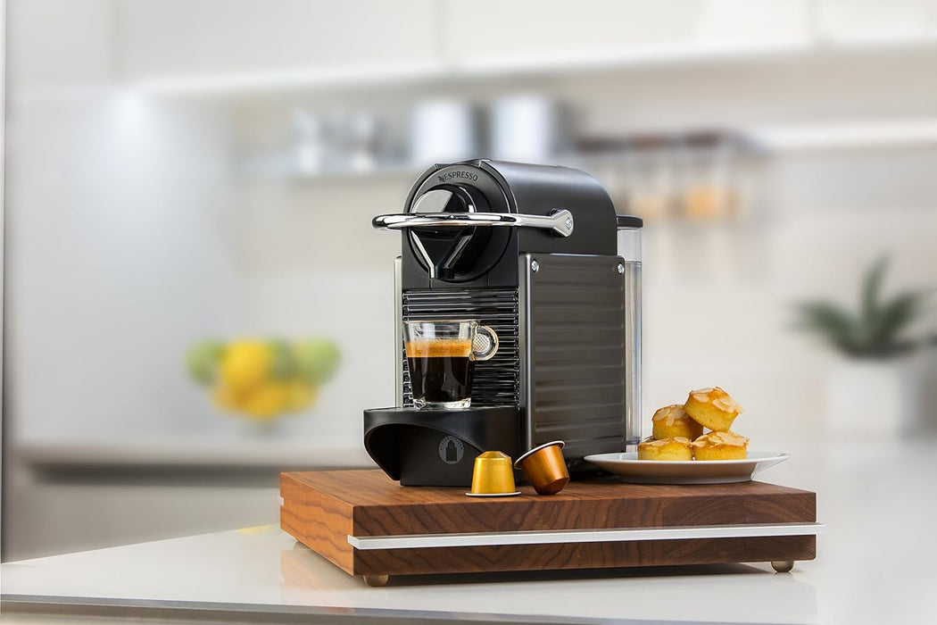 Nespresso Pixie Original Espresso Machine by Breville, Titan - NJ Accessory/Buy Direct & Save