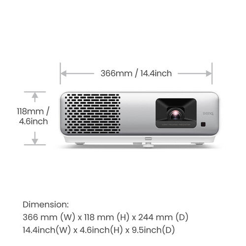 BenQ HT2060 2300-Lumen Full HD LED DLP Home Theater Projector - NJ Accessory/Buy Direct & Save