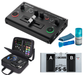 Roland V-02HD  Video Mixer Bundle + USA Gear Audio Mixer Case Travel Case - 1/4-Inch Straight Latch or Unlatch Dual Footswitch (FS-6) + Sensei LCD Cleaning Kit - NJ Accessory/Buy Direct & Save