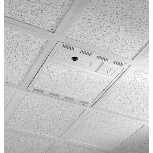 Chief Plenum Rated Ceiling Enclosure Storage Box (White, 2x2') CMS492 - NJ Accessory/Buy Direct & Save