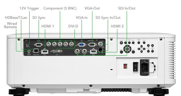 Vivitek DU8090Z-WH 1-DLP Projector