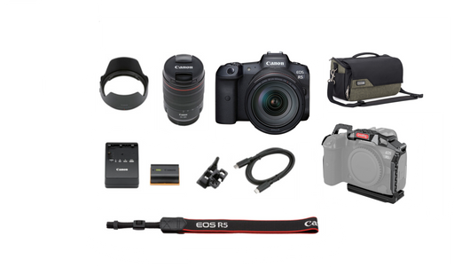 Canon EOS R5 Mirrorless Camera with 24-105mm f/4 Lens - NJ Accessory/Buy Direct & Save